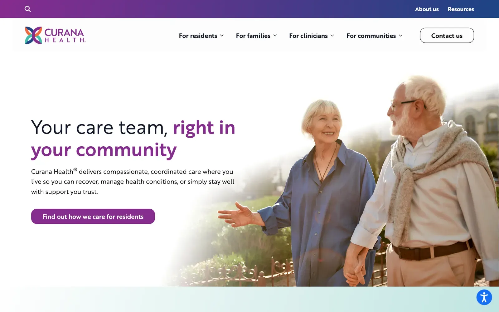 Curana Health senior care platform built by Sajal Tech