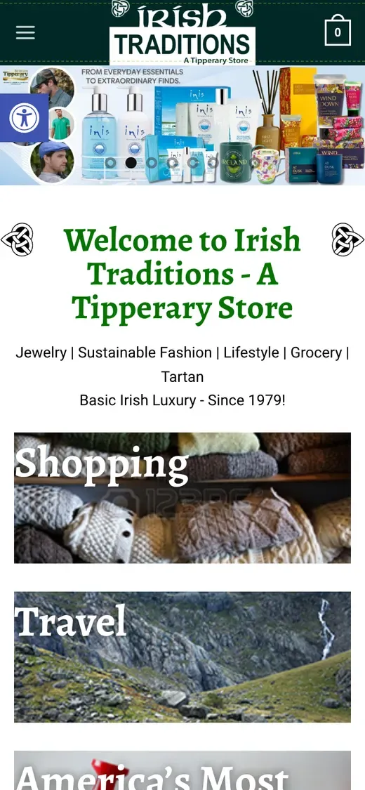 Irish Traditions on mobile