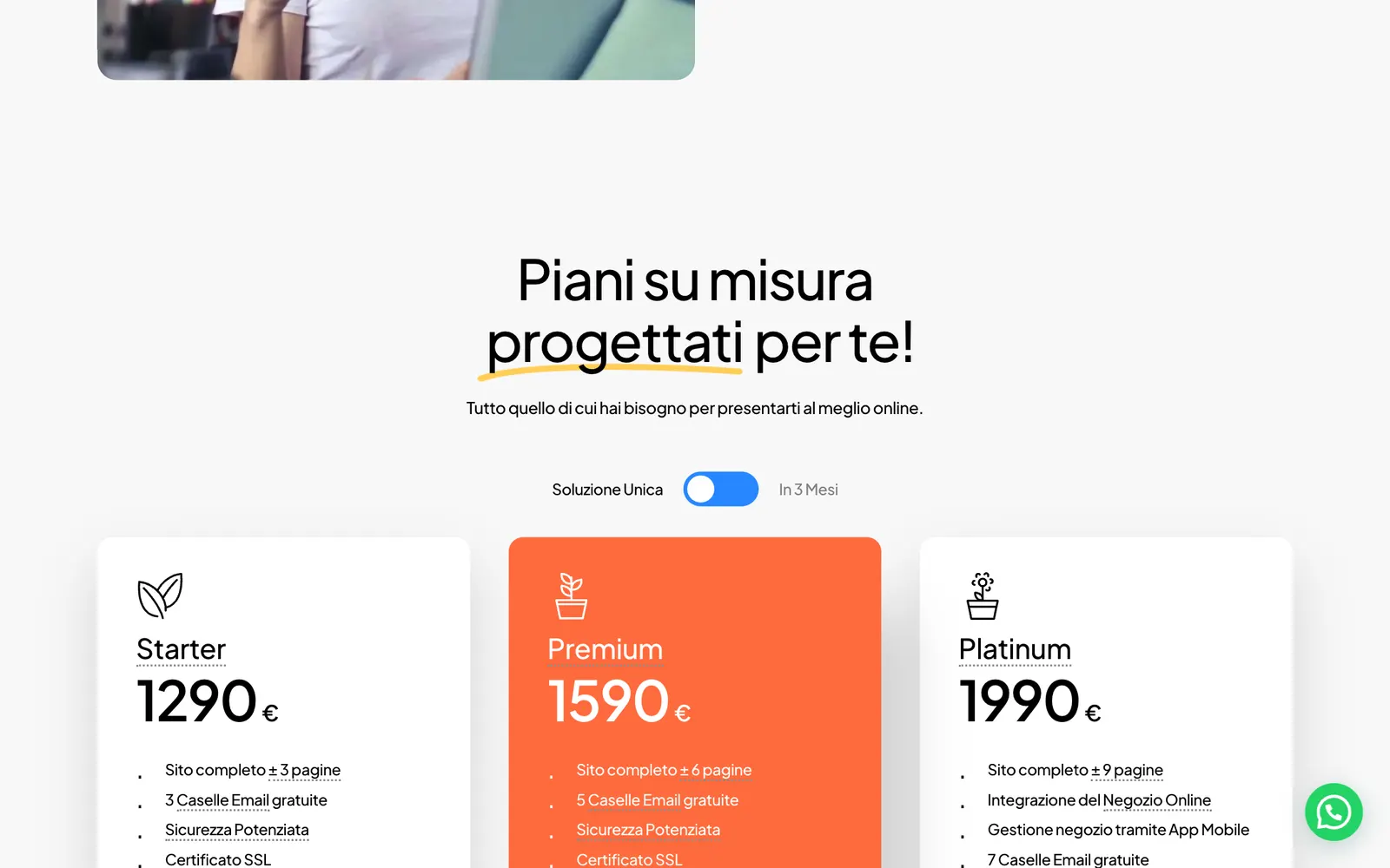 Kiedo product screen