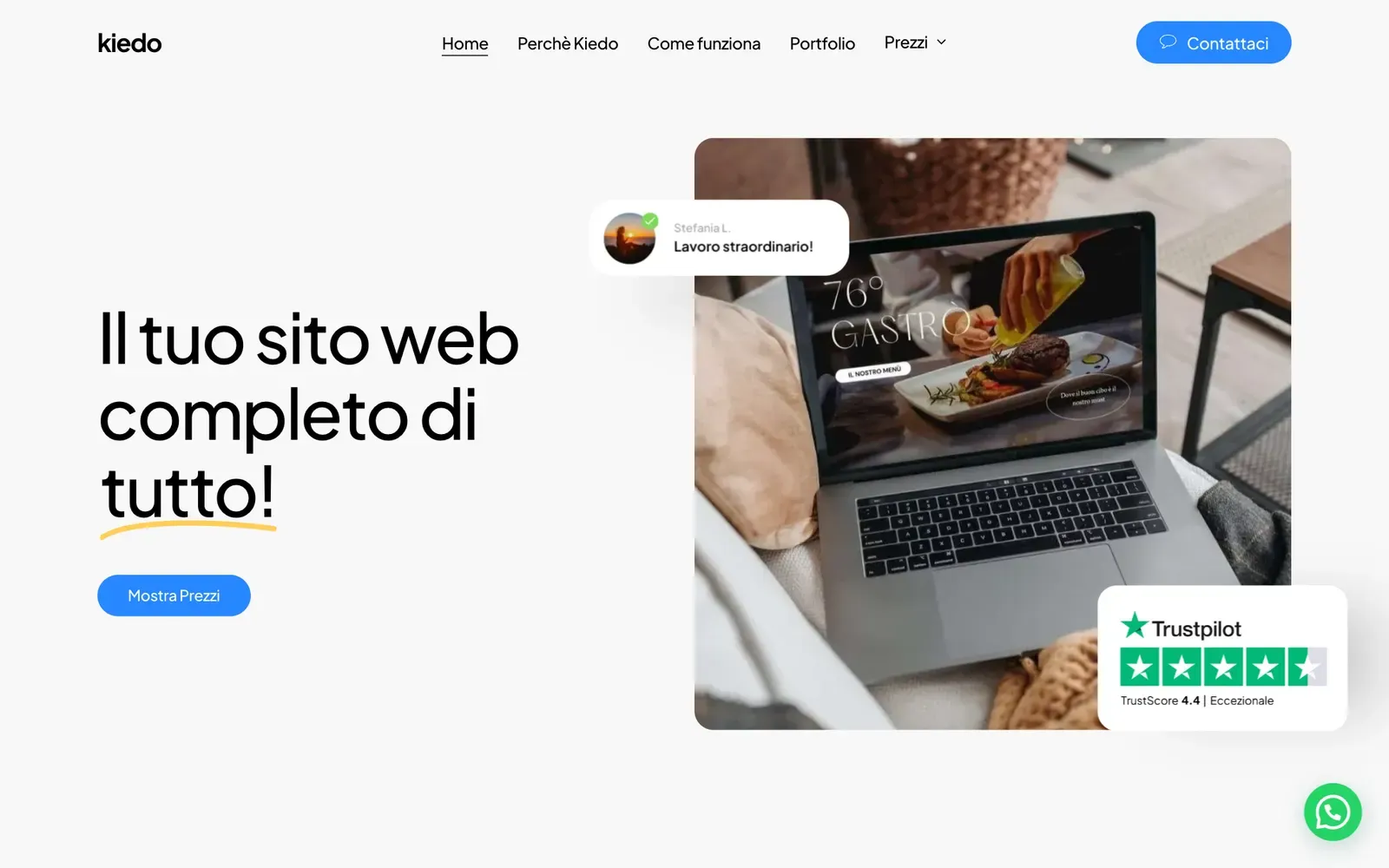 Kiedo website builder platform built by Sajal Tech