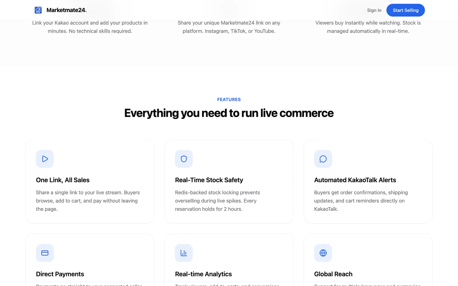 MarketMate24 product screen